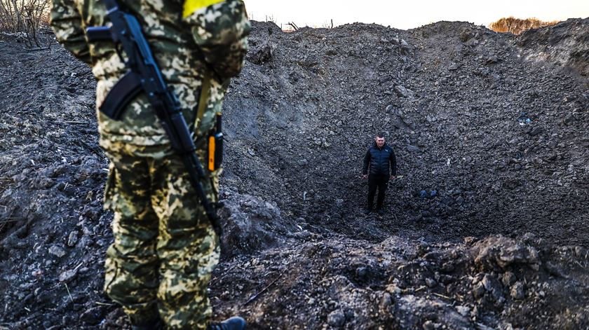 Há "combatentes" portugueses na Ucrânia, mas Governo discorda deste procedimento