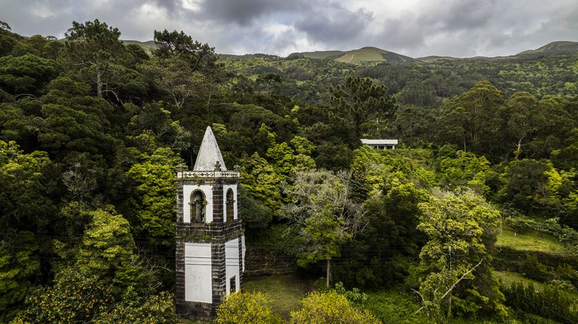 Açores - crise sísmica na ilha de São Jorge - freguesia de Santo Amaro Foto: António Araújo/Lusa