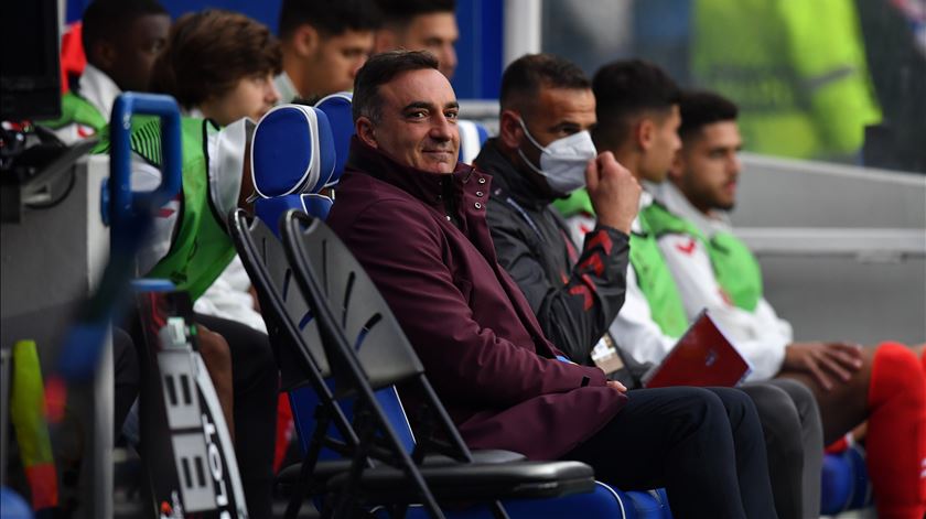 Carlos Carvalhal deixa o Braga, após duas temporadas Foto: Mark Runnacles/EPA