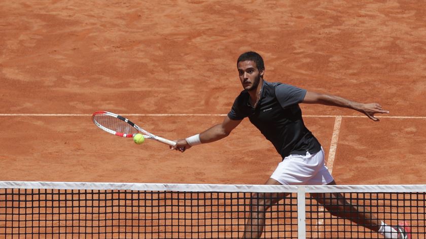 A dupla de tenistas portuguesa Nuno Borges e Francisco Cabral passou à final de pares do Estoril Open 2022 Foto: Tiago Petinga/Lusa