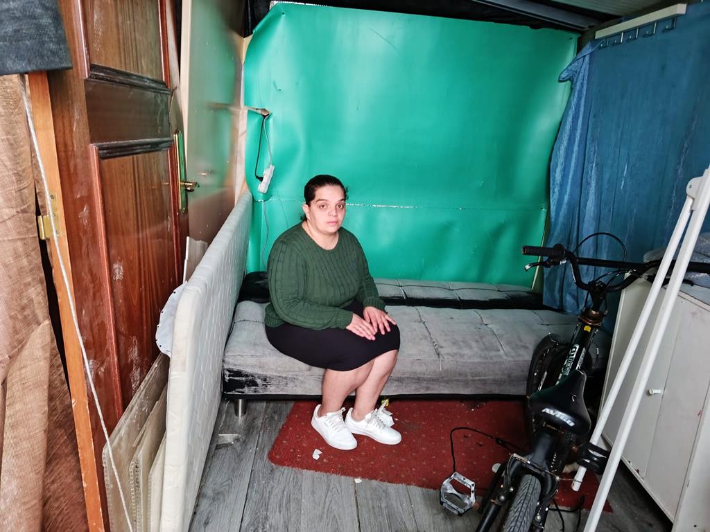 Reportagem de João Carlos Malta no Bairro Portugal Novo, em Lisboa.