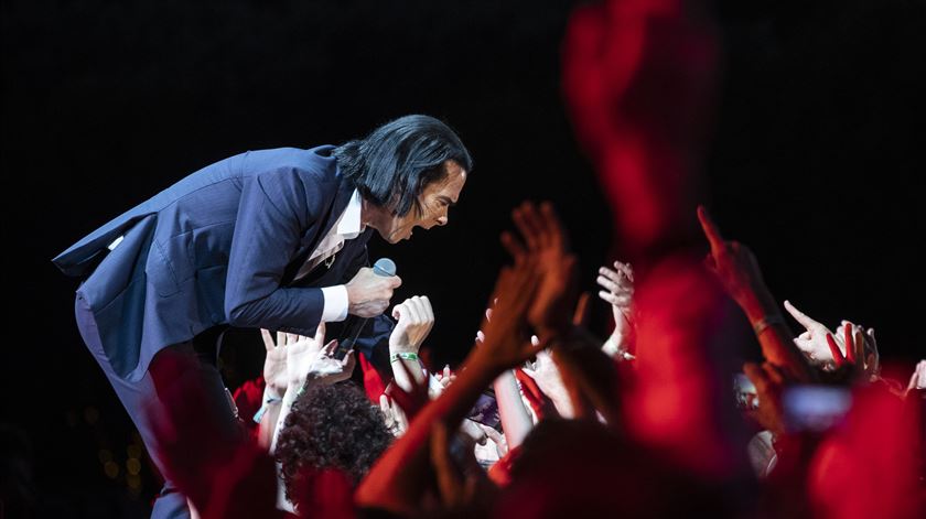 Nick Cave no Primavera Sound Porto Foto: José Coelho/Lusa