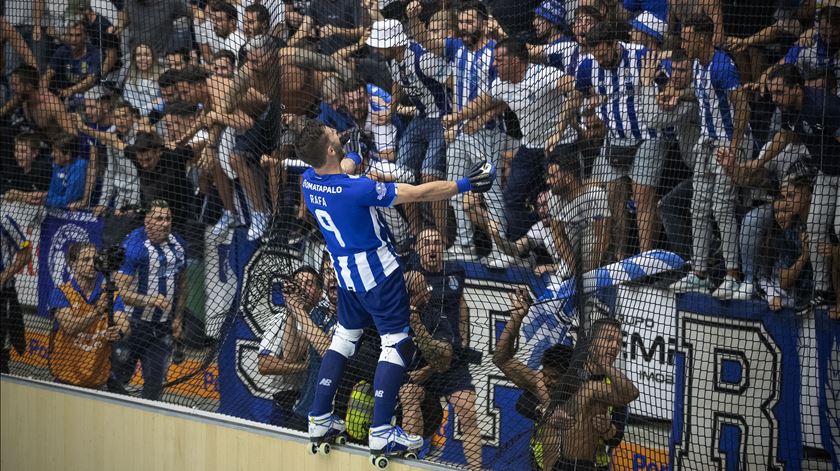 FC Porto vence Benfica e conquista título nacional de hóquei em patins 2022 Foto: José Coelho/Lusa