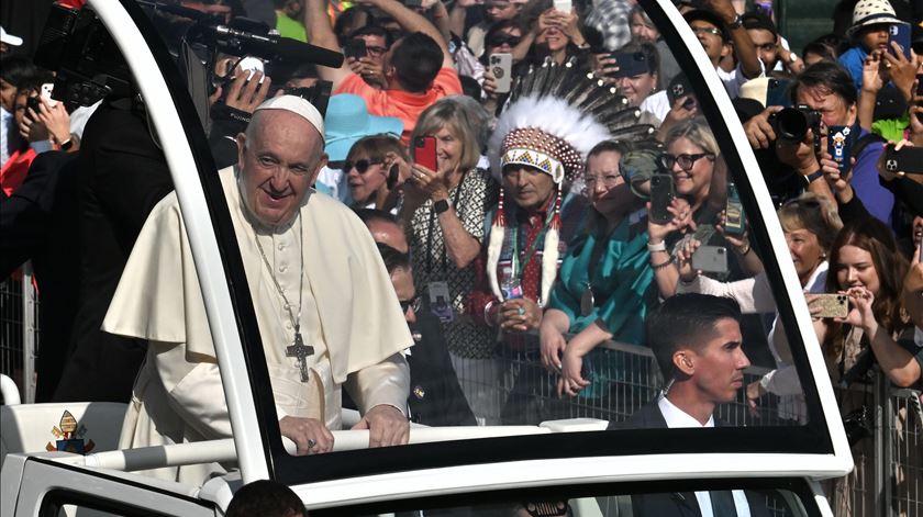 Papa cumpre em Québec a segunda etapa da viagem ao Canadá