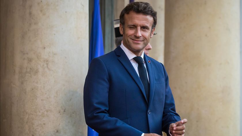 Emmanuel Macron. Foto: Christophe Petit Tesson/EPA