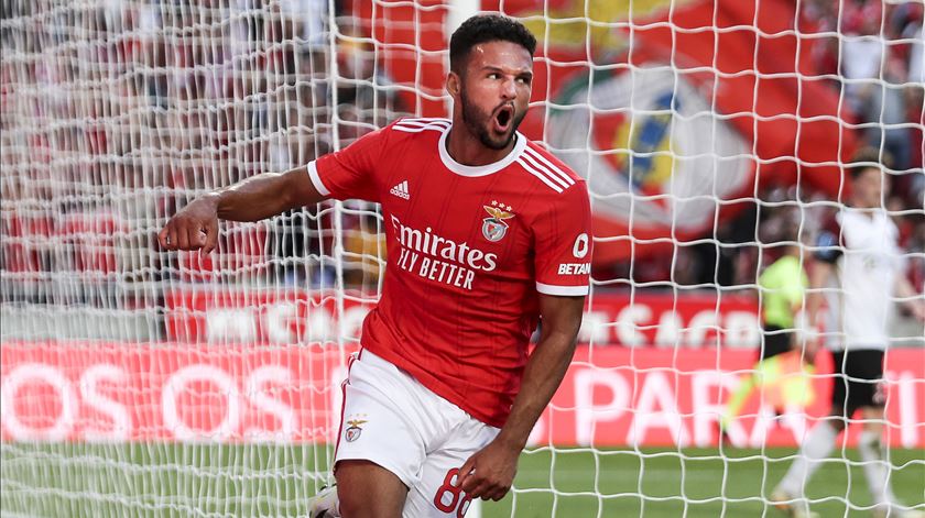 Gonçalo Ramos, Benfica. Foto: Miguel A. Lopes/EPA