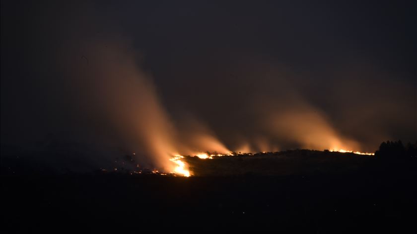 Quatro casas de segunda habitação afetadas por incêndio na Guarda
