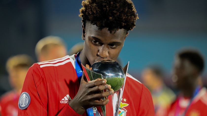 Luis Hemir Semedo - sub-20 do Benfica vencem Penarol e conquistam Taça Intercontinental Foto: Raul Martinez/EPA