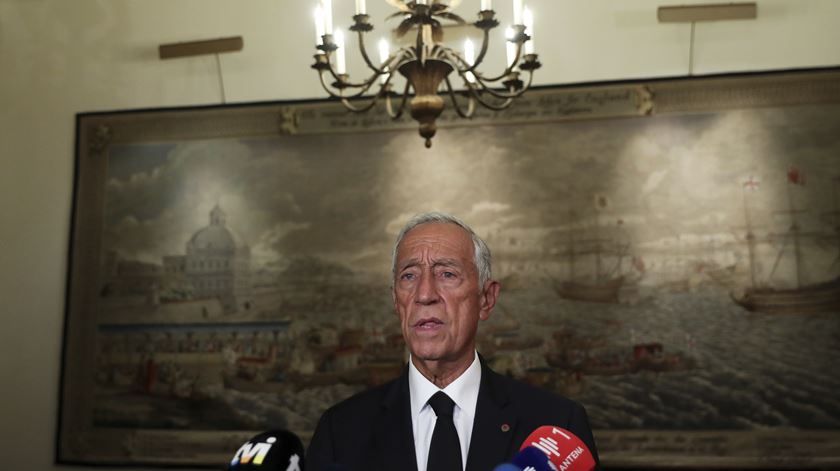 Marcelo Rebelo de Sousa presta homenagem em Westminster Hall