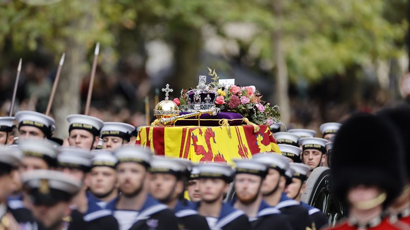 funeral da rainha Isabel II Foto: Tolga Akmen/EPA