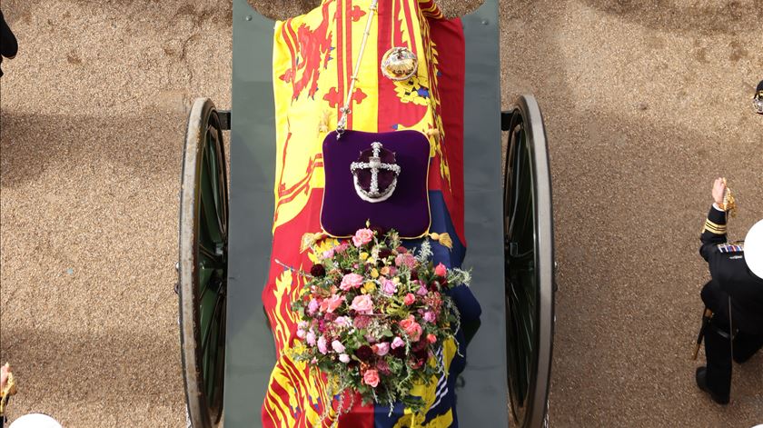 funeral da rainha Isabel II Foto: Rebecca Brown/EPA
