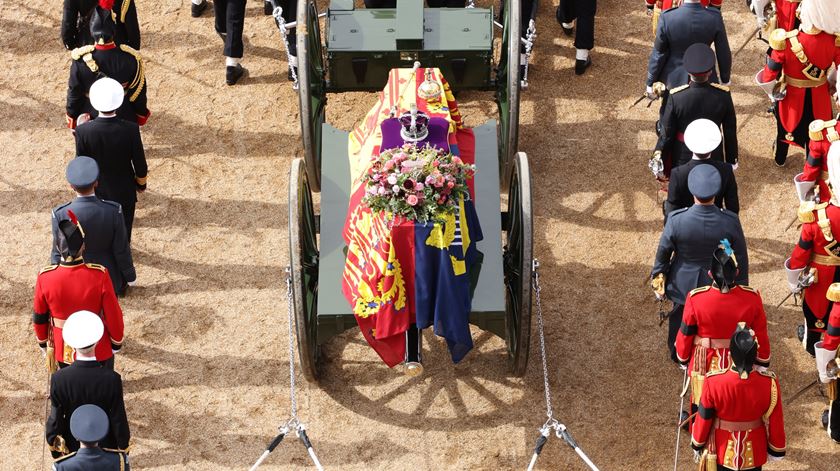 funeral da rainha Isabel II Foto: Rebecca Brown/EPA