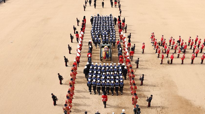 funeral da rainha Isabel II Foto: Rebecca Brown/EPA