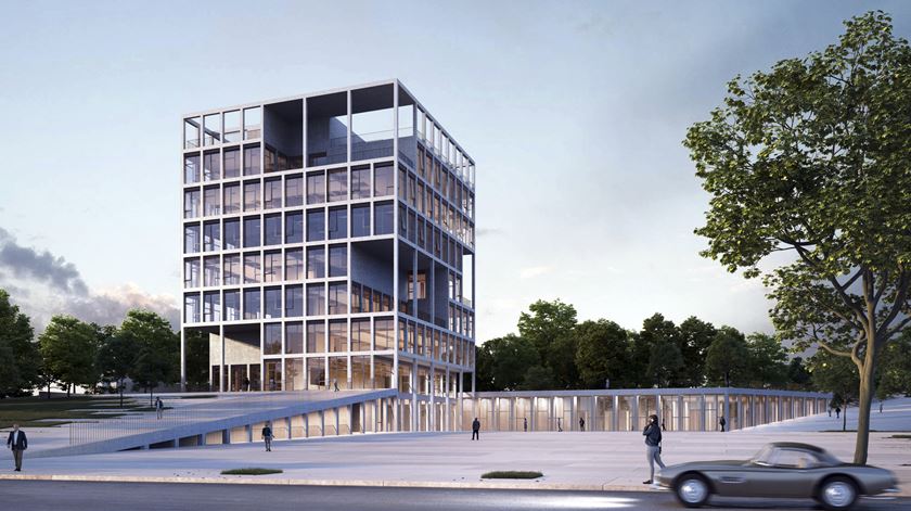 projeto de arquitetura para novo edifício da câmara municipal de de Santa Maria da Feira  Foto: Lusa