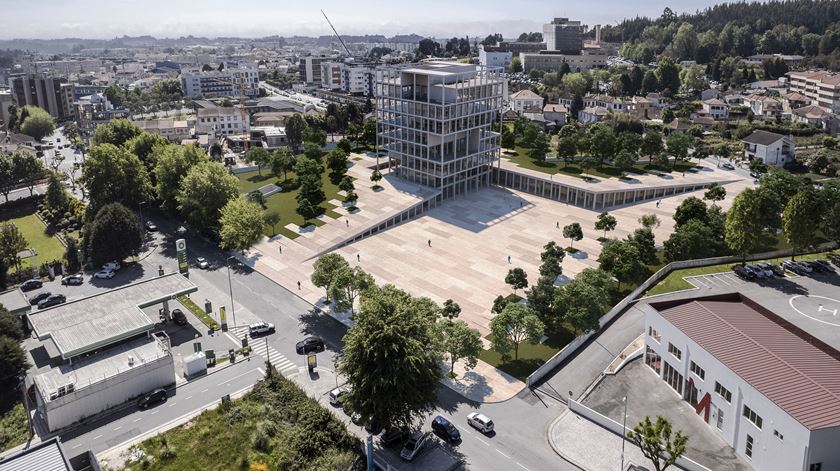 projeto de arquitetura para novo edifício da câmara municipal de de Santa Maria da Feira  Foto: Lusa