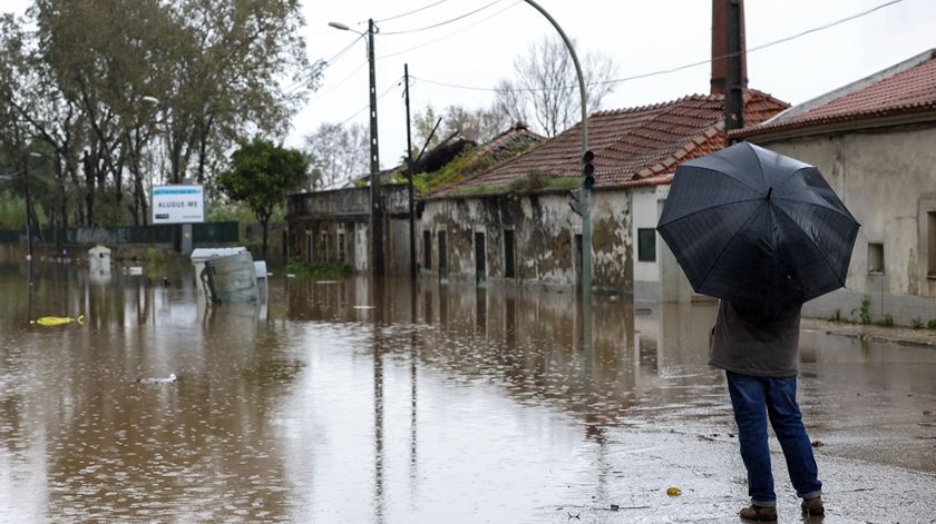 mau tempo - cheias - inundações em Lisboa Foto: João Relvas/Lusa