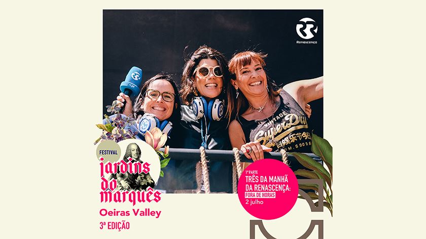 As Três da Manhã são a mais recente confirmação do Festival Jardins do Marquês - Oeiras Valley