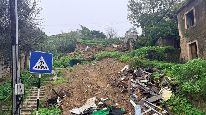 Derrocada em Porto Brandão   Foto: João Cunha/RR