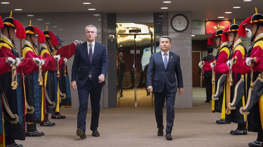 Ucrânia. NATO pede à Coreia do Sul para aumentar ajuda. Foto: Defense Ministry / Handout/EPA