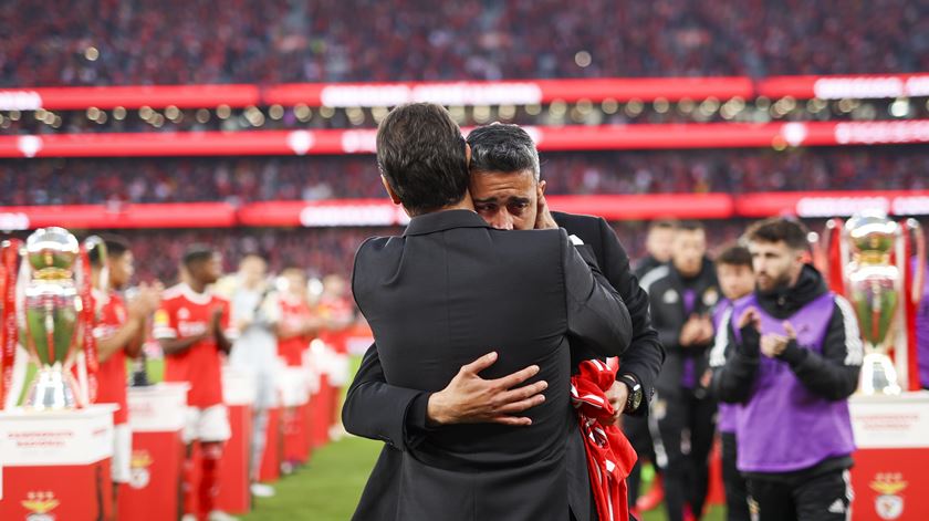 Despedida de André Almeida do Benfica Foto: José Sena Goulão/Lusa