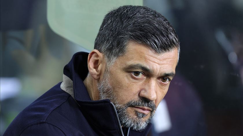 Sérgio Conceição: "Se olharmos para trás, corremos o risco de tropeçar" Sérgio Conceição: "Se olharmos para trás, corremos o risco de tropeçar"