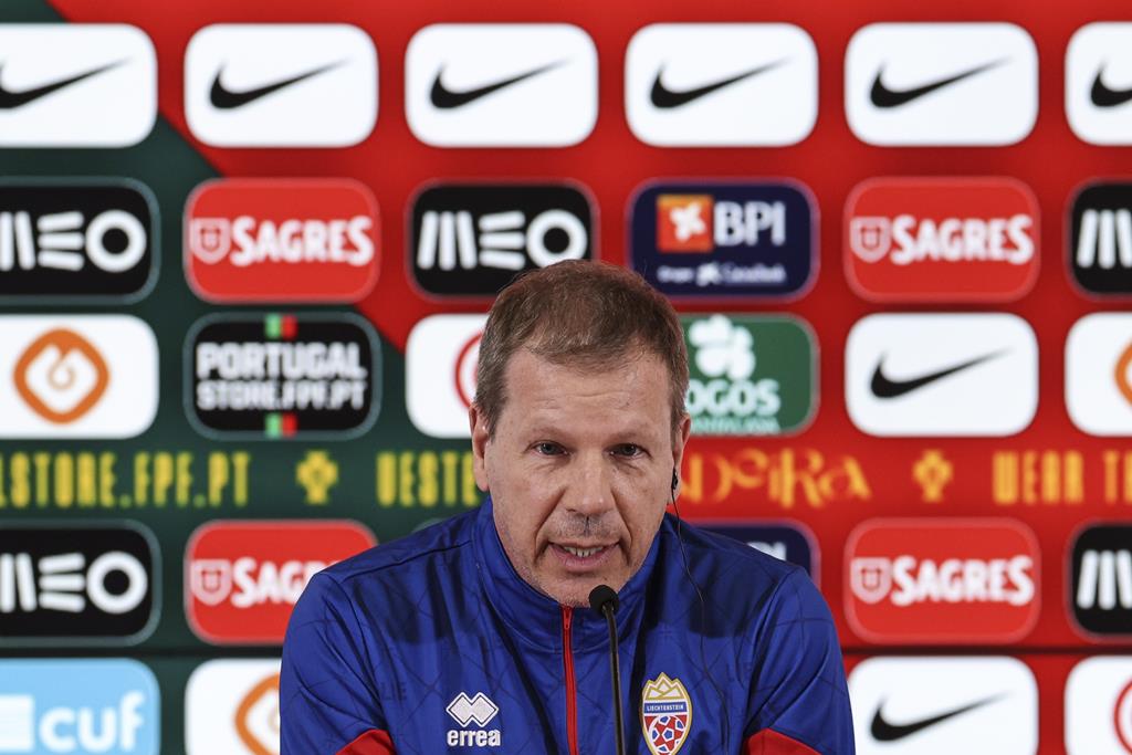 Rene Pauritsch, Liechtenstein. Foto: Miguel A. Lopes/EPA Rene Pauritsch, Liechtenstein. Foto: Miguel A. Lopes/EPA