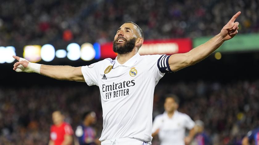 Benzema. Foto: Enric Fontcuberta/EPA