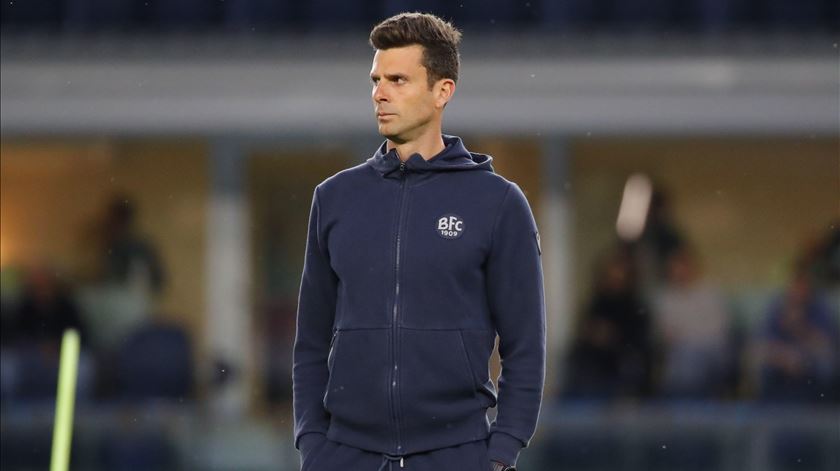 Thiago Motta jogou no PSG e orienta o Bolonha. Foto: Emanuele Pennacchio/EPA