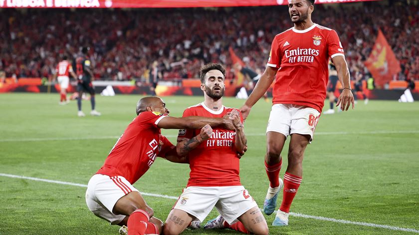 Rafa marcou pelo Benfica ao Sp. Braga. Foto: José Sena Goulão/Lusa