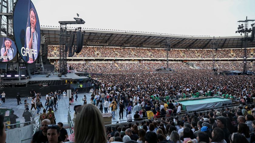 Concerto dos Coldplay em Coimbra Foto: Paulo Novais/Lusa
