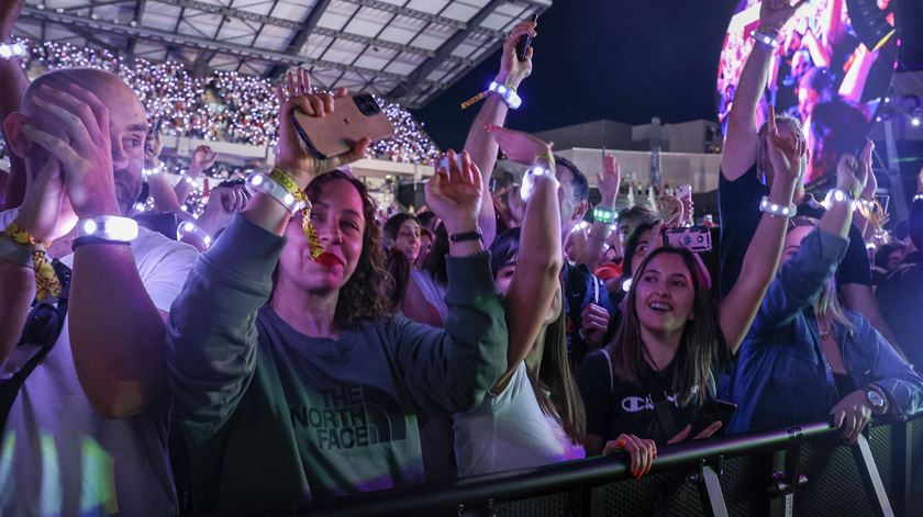 Concerto dos Coldplay em Coimbra Foto: Paulo Novais/Lusa
