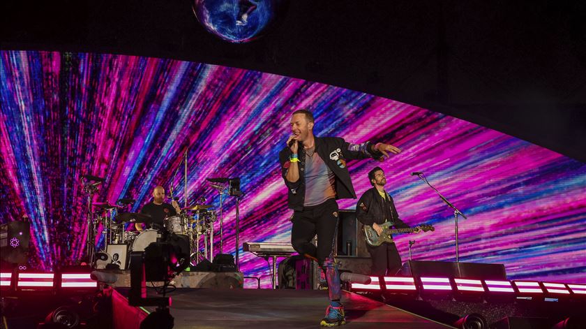 Chris Martin - Coldplay em Coimbra Foto: Paulo Novais/Lusa