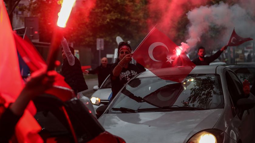 Erdogan reeleito presidente da Turquia. Foto: Tolga Bozoglu/EPA