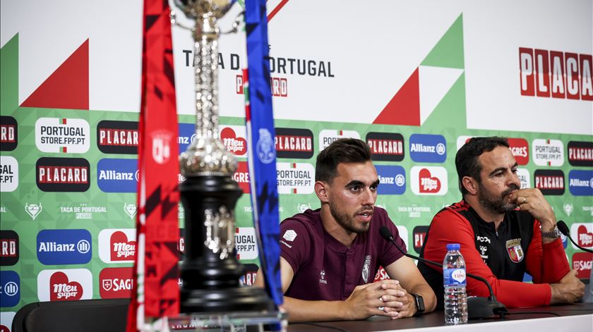 Ricardo Horta finta questões sobre saída para se focar na final da Taça de Portugal