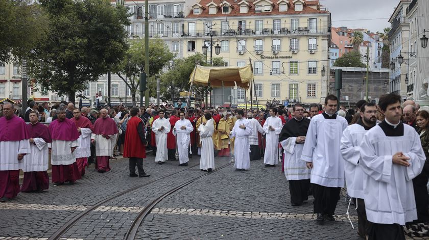 Procissão do Dia de Corpo de Deus em Lisboa - 8 junho 2023 Foto: António Cotrim/Lusa