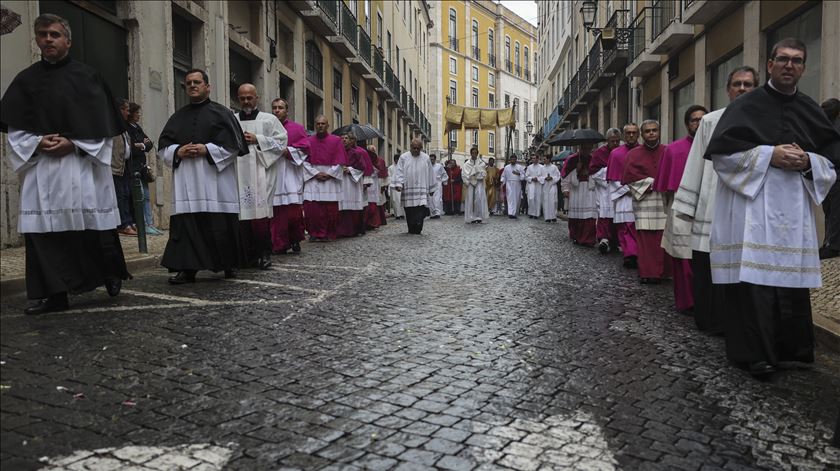 Procissão do Dia de Corpo de Deus em Lisboa - 8 junho 2023 Foto: António Cotrim/Lusa
