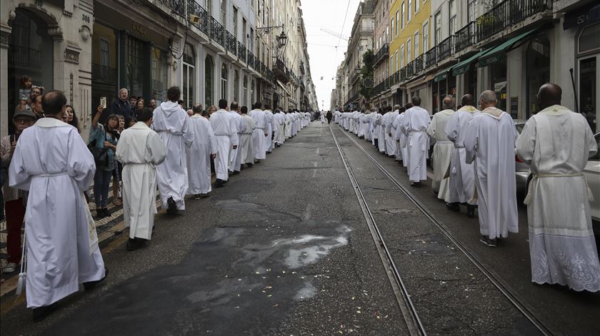 Procissão do Dia de Corpo de Deus em Lisboa - 8 junho 2023 Foto: António Cotrim/Lusa