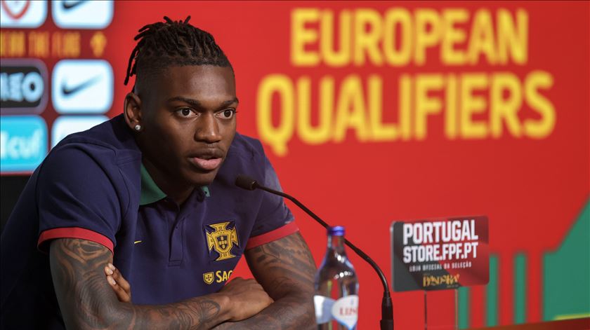 Rafael Leão: "Com Martínez, jogadores sentem mais liberdade para expressar o seu jogo"