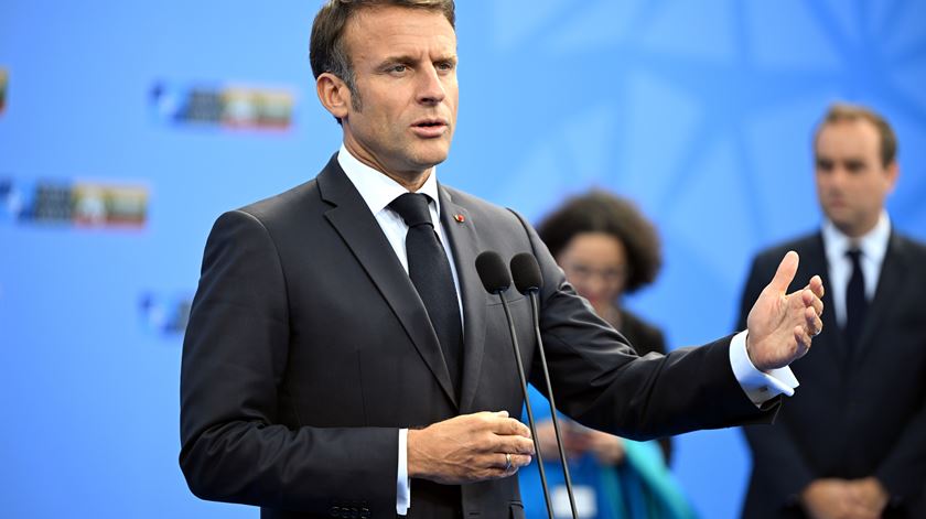 "Israel não terá segurança se continuar a matar civis palestinianos", diz Macron