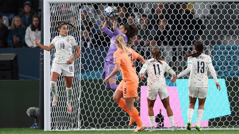 inês pereira portugal países baixos mundial feminino 2023 ines paises Foto: Ritchie B. Tongo/EPA