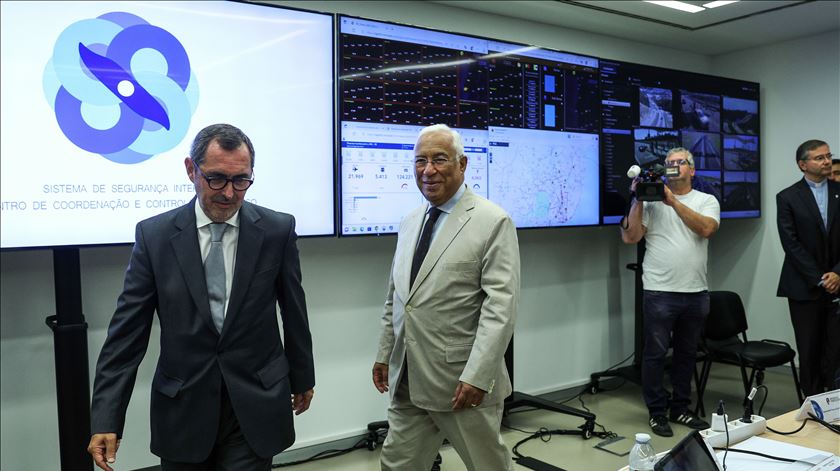 Costa elogia SSI e investigação criminal da PSP e GNR