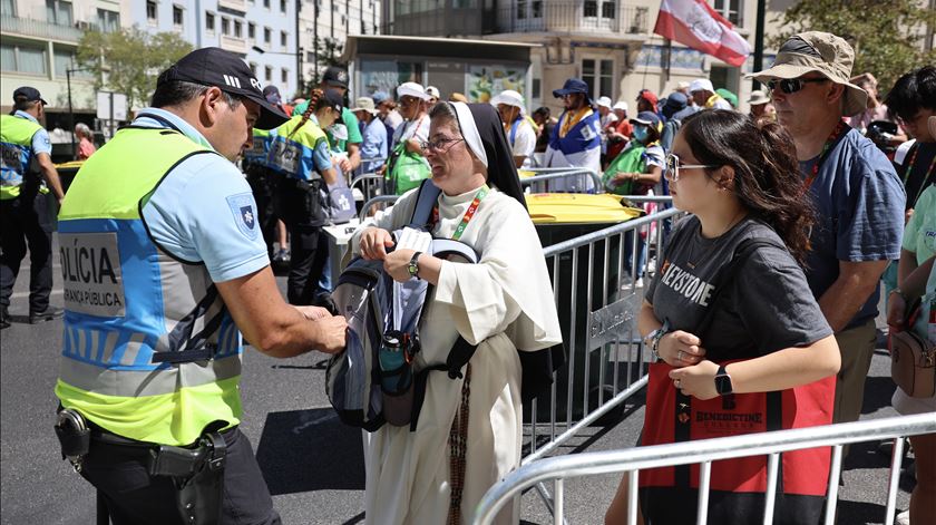 JMJ em Lisboa. Foto: Antonio Cotrim/EPA