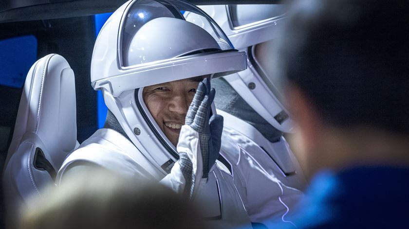 Missão da NASA e SpaceX à Estação Espacial Internacional já descolou. Foto: Cristobal Herrera-ulashkevich/EPA