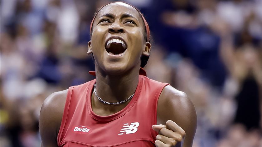 Coco Gauff, US Open em ténis. Foto: Cj Gunther/EPA