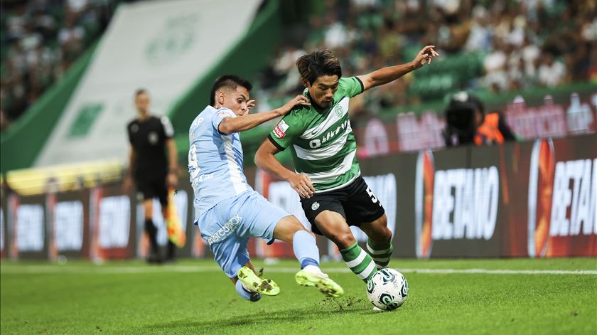 Morita é baixa no Sporting por lesão e fica em dúvida para o dérbi