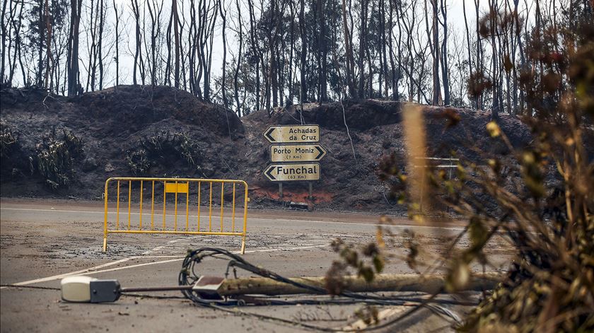 Incêndios na Madeira em fase de rescaldo e controlo Incêndios na Madeira em fase de rescaldo e controlo