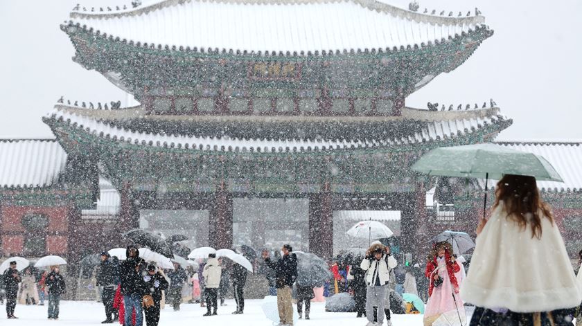 Seul regista maior queda de neve num dia em 40 anos