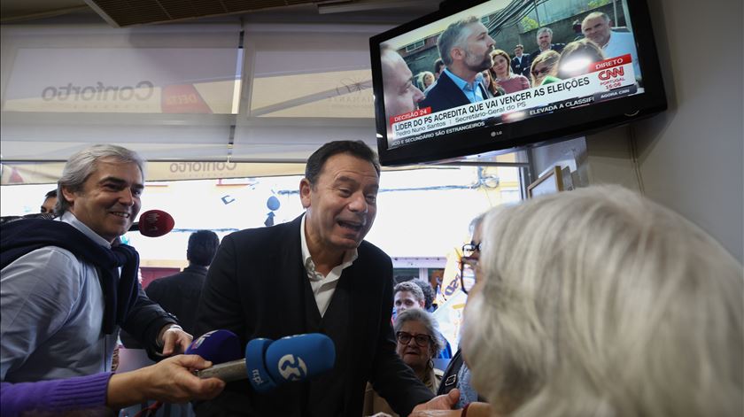 Sondagem coloca AD em empate técnico com PS e indecisos a subir