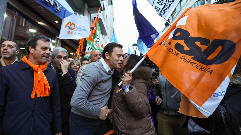 Sondagem diária volta a mostrar AD a fugir ao PS