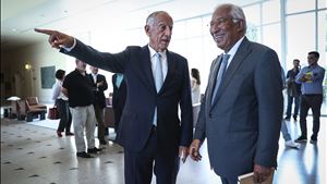 "Foi uma sorte". Marcelo diz que Costa é "excecional" e um "apaixonado pela Europa"